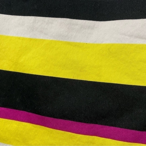 Worthington Striped Pencil Skirt Multicolor Size 6 Side Zip - Picture 10 of 13